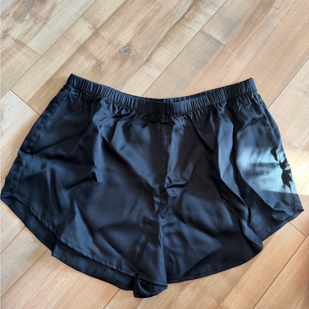 Ettitude Bamboo Sateen Shortie pajama shorts - Picture 3 of 7